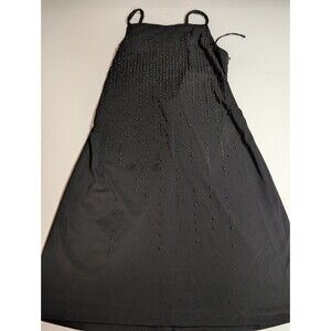 90s Vintage Dress Women's All That Jazz Party Beaded Prom Formal Mini Size M
